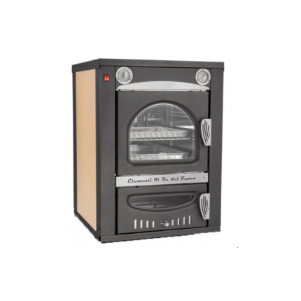 Holzbackofen mit indirektem Feuer CLEMENTI - Smile einbaubar – Kaminofen Brennholz – Lieferung in 3–15 Tagen